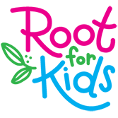 root for kids logo partner